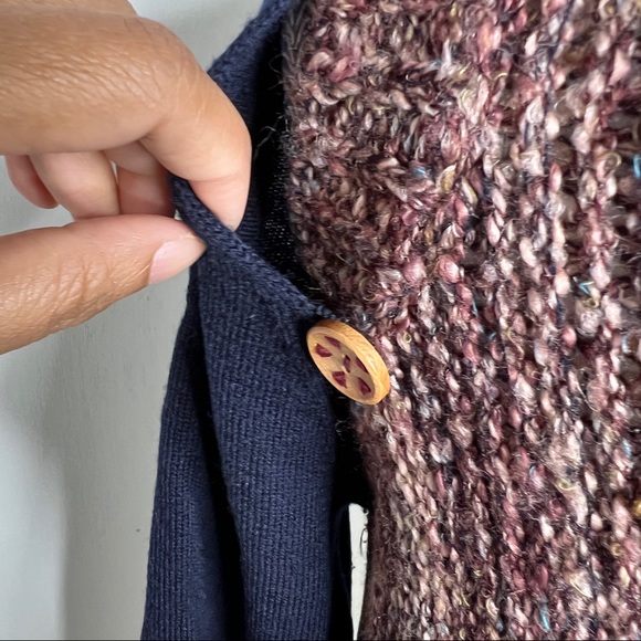 Sleeping On Snow Layered Cardigan Size S - Picture 10 of 12